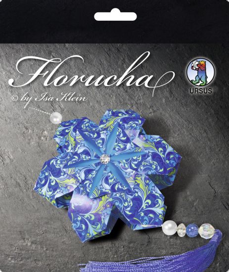 Set origami, 80 g/m2 - Florucha - Sapphire