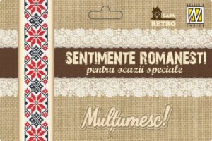 Set 2 matrite Sentimente Romanesti - Editie Limitata - Multumesc!