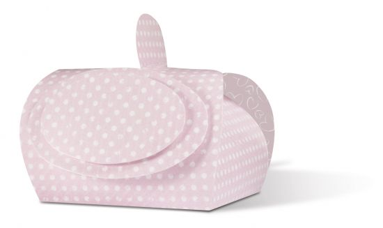 Set 12 cutii casatorie - Just Married - Rose