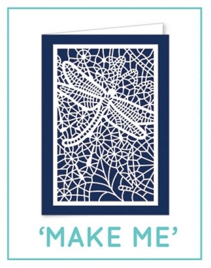 Set 2 matrite - Lace Dragonfly