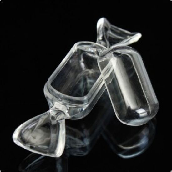 Cutie depozitara din plastic tip bomboana
