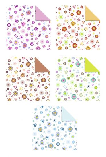 Set hartie origami, 20 x 20 cm, 80 g/m2 - Lucky Paper