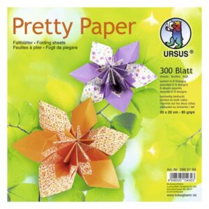 Set hartie origami, 20 x 20 cm, 80 g/m2 - Pretty Paper