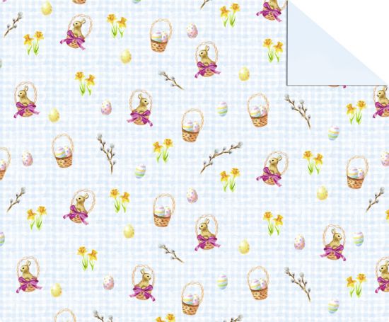 Fotocarton cu 2 fete diferit imprimate, 300g - Lovely Easter Days - M02