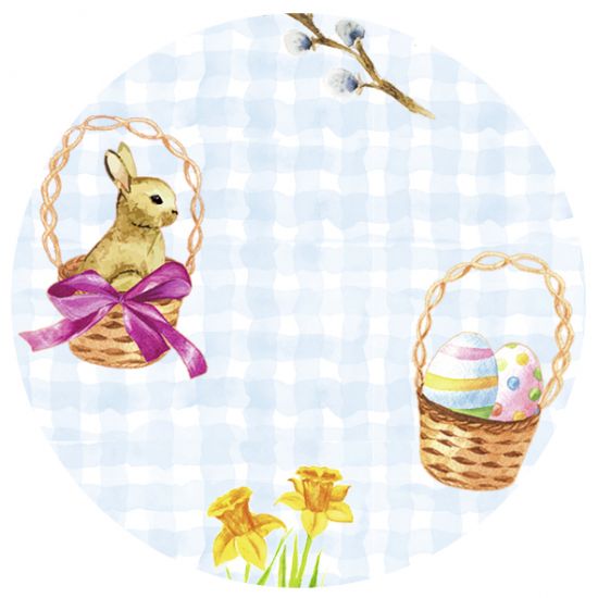 Fotocarton cu 2 fete diferit imprimate, 300g - Lovely Easter Days - M02