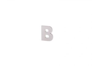 Litera "B" din lemn 5 cm