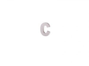 Litera "C" din lemn 5 cm