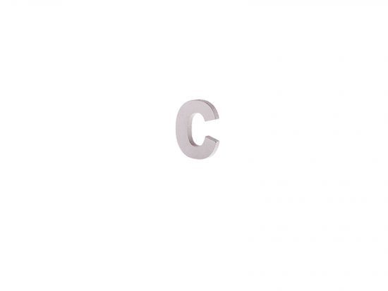 Litera "C" din lemn 5 cm