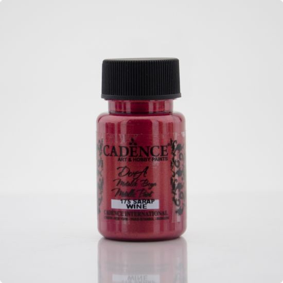 Vopsea acrilica Dora Metallic - Wine
