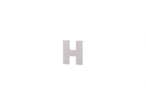 Litera "H" din lemn 5 cm