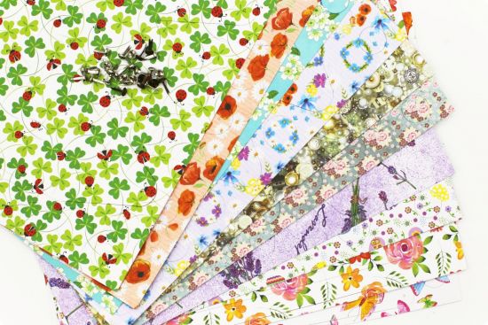 Set creativ 10 cosulete din carton imprimat 300 g/m2 - Spring and Easter
