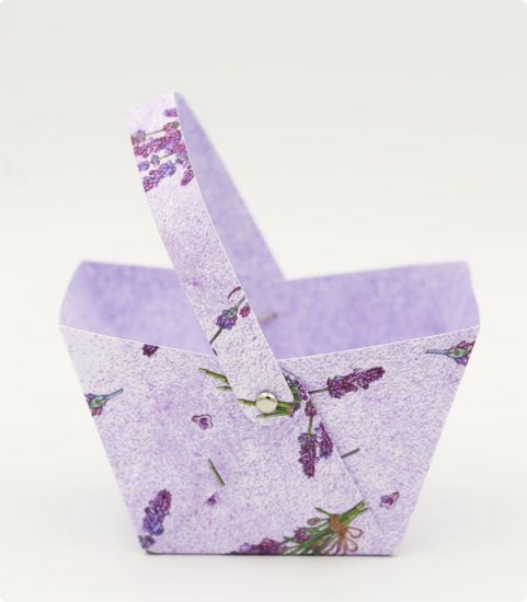 Set creativ 10 cosulete din carton imprimat 300 g/m2 - Spring and Easter