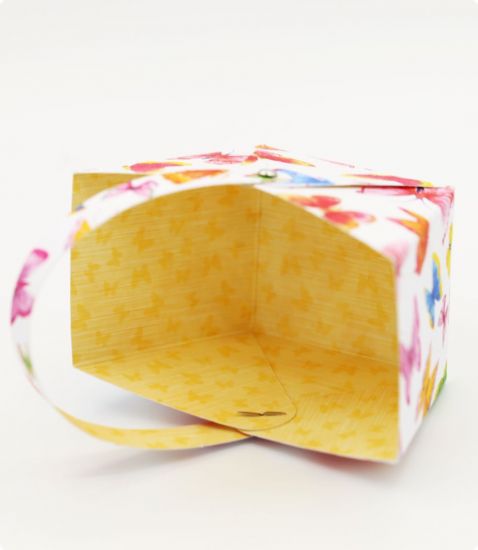 Set creativ 10 cosulete din carton imprimat 300 g/m2 - Spring and Easter