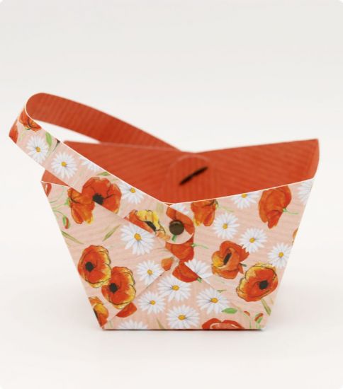 Set creativ 10 cosulete din carton imprimat 300 g/m2 - Spring and Easter