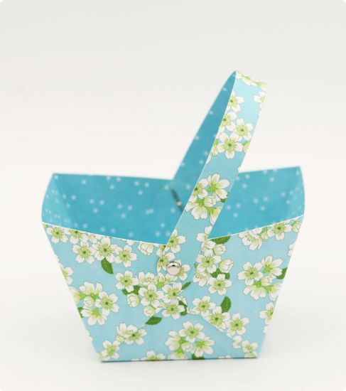 Set creativ 10 cosulete din carton imprimat 300 g/m2 - Spring and Easter