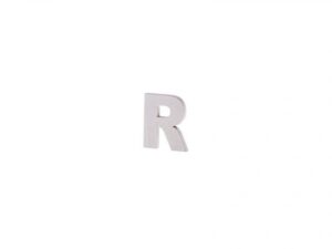 Litera "R" din lemn 5 cm