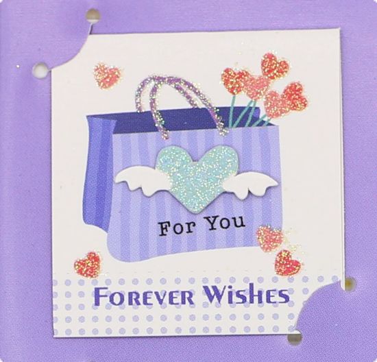 Set 3 mini-felicitari cu plicuri - Forever Wishes