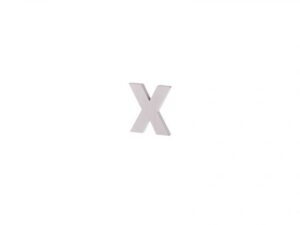 Litera "X" din lemn 5 cm