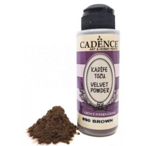 Pudra catifea - Cadence Velvet Powder 120 ml - Brown