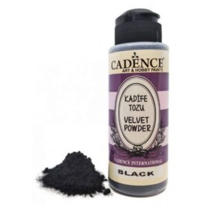 Pudra catifea - Cadence Velvet Powder 120 ml - Black