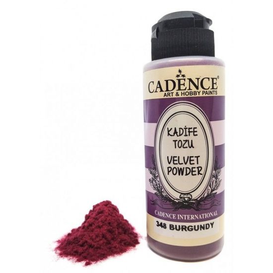 Pudra catifea - Cadence Velvet Powder 120 ml - Burgundy