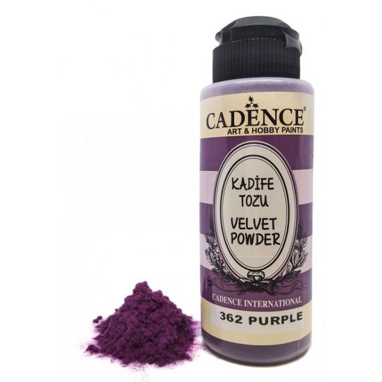 Pudra catifea - Cadence Velvet Powder 120 ml - Purple