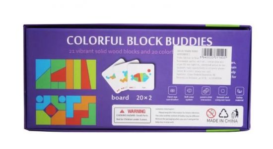 Tangram Colorful Block Buddies