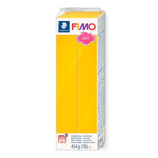 Pasta modelaj Fimo Soft 454 g - Alb