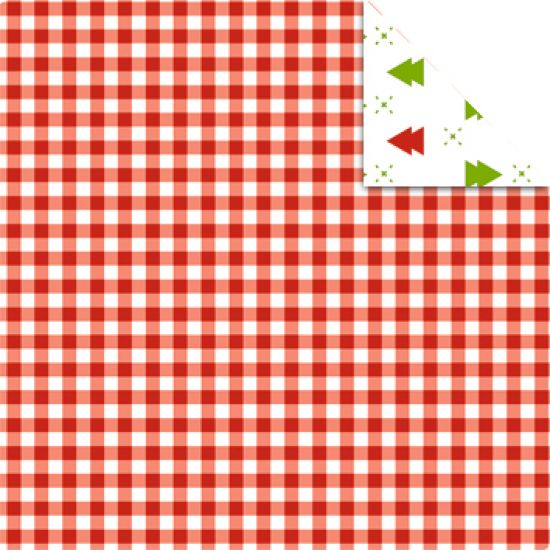 Set hartie origami, 15 x 15 cm, 80 g/m2 - Christmas