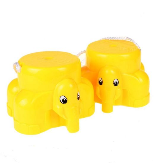 Set 2 suporti de indemanare a mersului - Yellow Elephant Jumping