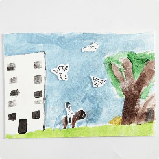 Carton canvas 21 x 15 cm