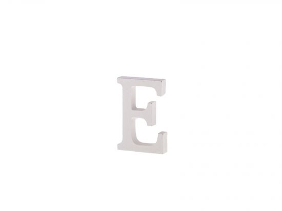 Litera "E" din lemn 8 cm