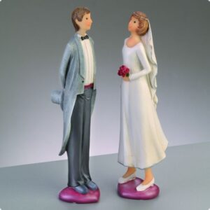 Set 2 figurine din rasina - Mr. and Mrs.