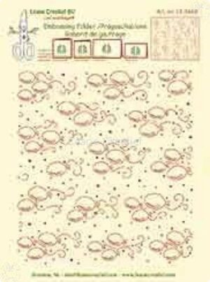 Matrita pentru embosare 16 x 14,4 cm - Background Balloons