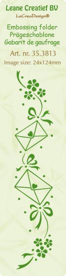 Matrita pentru embosare margine 12,4 x 2,4 cm - Envelopes