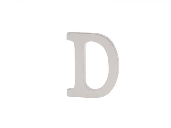 Litera "D" din lemn 11 cm