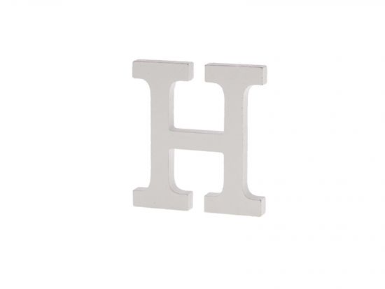 Litera "H" din lemn 11 cm