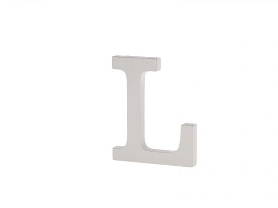 Litera "L" din lemn 11 cm