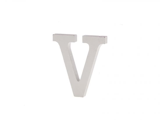 Litera "V" din lemn 11 cm