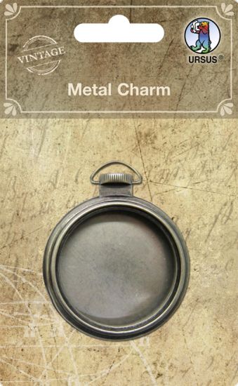 Charm din metal - Clock support M06