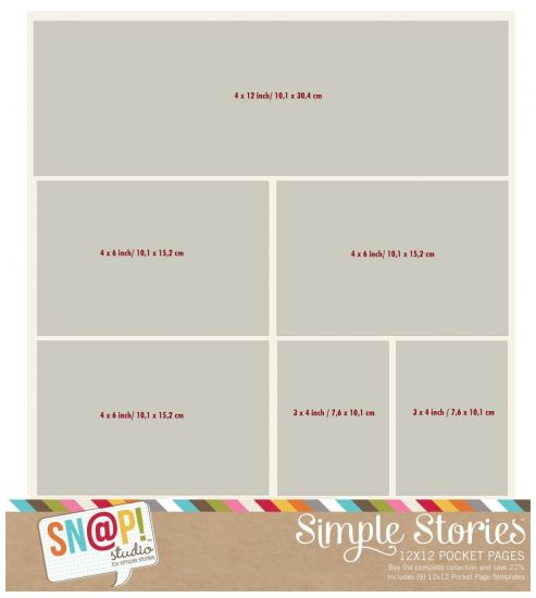 Set 10 mape Snap compartimentate pentru fotografii -Your Memories in a Snap