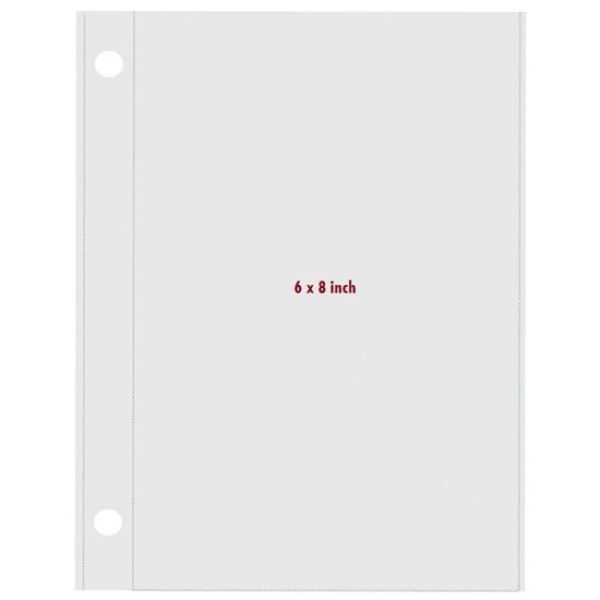 Set 10 mape Snap compartimentate pentru fotografii - Green Vertical Pokets Pages