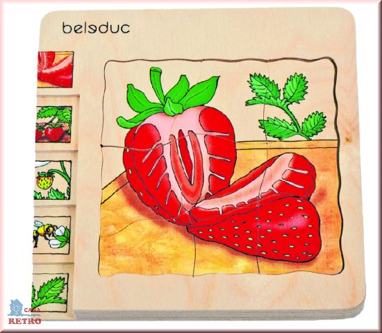 Puzzle in 4 etaje - evolutia capsunei