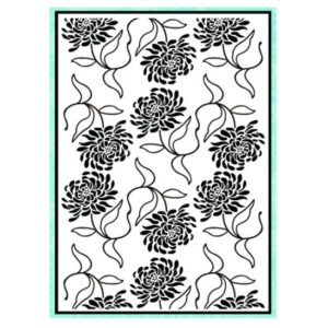 Matrita pentru embosare - motiv floral