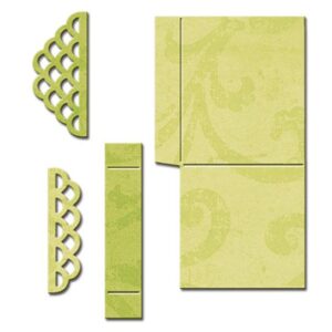 Set 4 matrite - Scalloped Pop Up Box