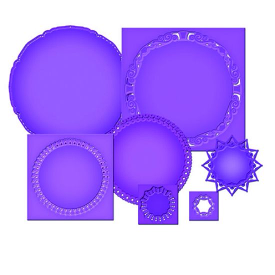Set 7 matrite - Gold Circles One