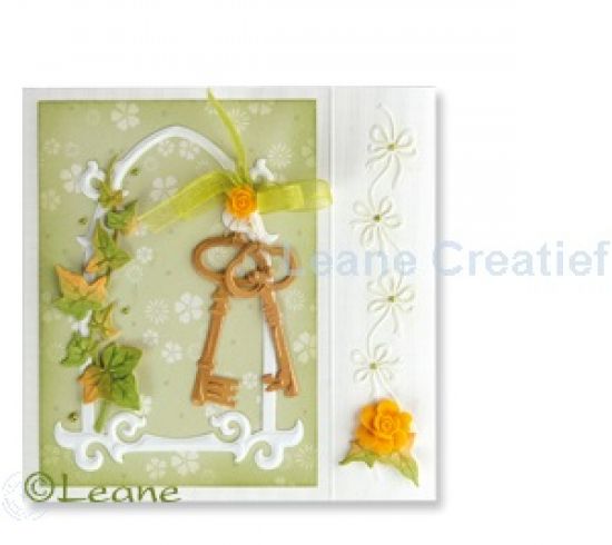 Set 4 matrite Leabilitie cut & embossing die - Keys