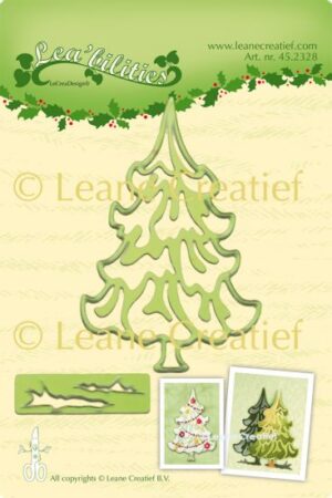 Set 2 matrite Leabilitie cut & embossing die - Christmas Tree