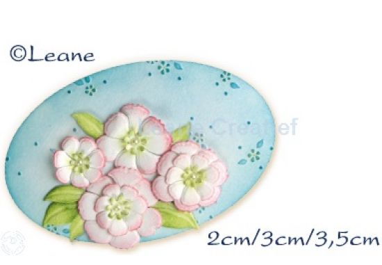 Set 5 matrite Leabilitie cut & embossing die - Blossom