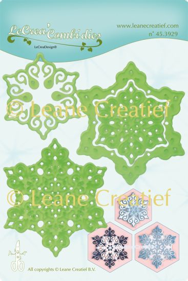 Set 4 matrite Leabilitie cut & embossing die - Ornament Crystal